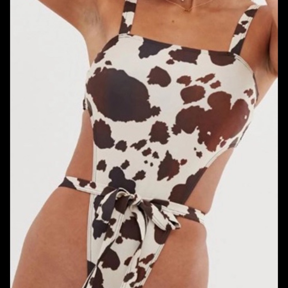 ASOS Cowprint One Piece